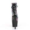 Pleaser - ADORE1018REFL Bottes de plateforme, Pole dance chaussures - Chaussures de pole dance - Violet/Bleu Product image